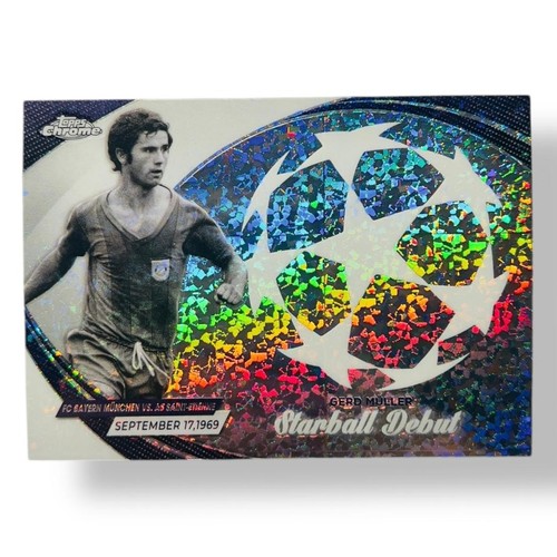Gerd müller topps chrome - müller,
