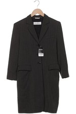 Max Mara Mantel Damen Jacke Parka Gr. EU 36 Schurwolle Grau #v6qhbgf