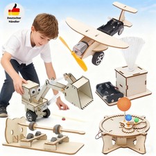 6 in 1 Kinder Physik Wissenschaft Pädagogisches Experimente Kit DIY Montage Wind