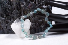 Edelstein Armband Apatit Steinchen | ca 9mm Steinchenarmband