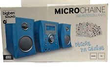 Stereo Anlage für Kinder Microchain  300 Autocollants DVD + Radio mit Klebest 💫