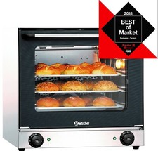 Heißluftofen Heißluft Backofen Ofen Edelstahlverkleidung Bartscher A120786 AT90