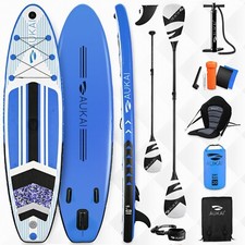 SUP Board Stand Up Paddle Surfboard 2in1 Kajak Sitz Paddel Surfbrett Paddling