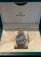 2024 Rolex Datejust 41mm Rose Gold Wimbledon