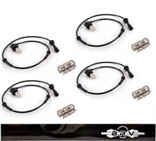 4x ABS Sensor vorne hinten links rechts AUDI 80 S2 B3 B4 893927807C + 893927803A