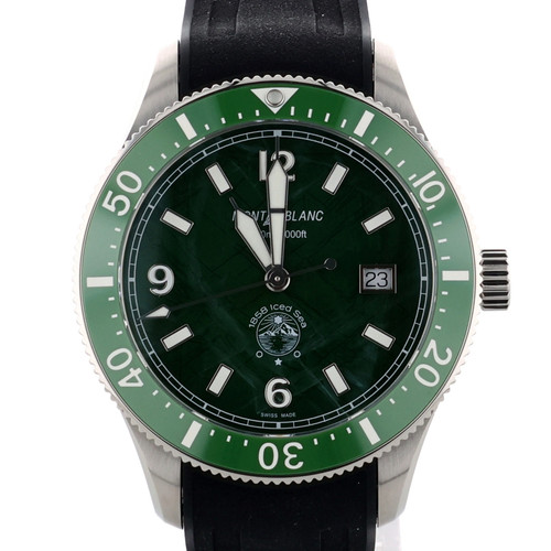 Montblanc 1858 iced sea - montblanc,