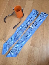 Hermes Twilly Set For Birkin/Kelly Bandana Light Blue Entre Ciel Er Mer