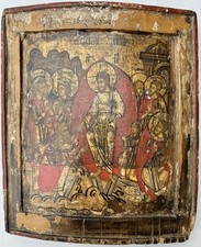 Original alte russische Ikone