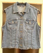 Damen Jeansweste, Größe 42 