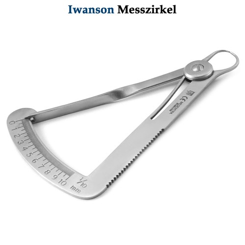 Iwanson messzirkel dental - messzirkel,