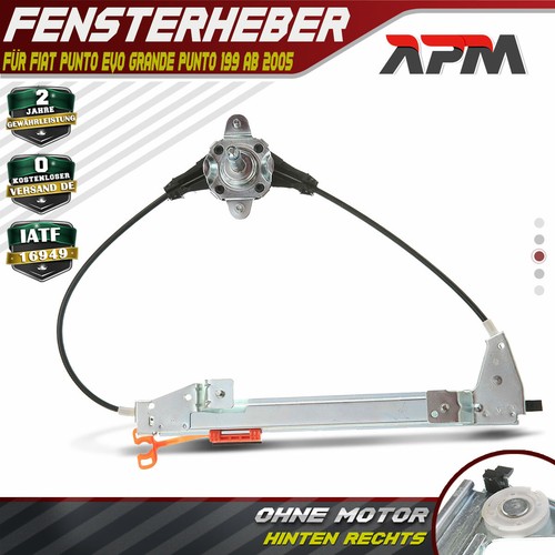 Fensterheber manuell hinten - manuell,