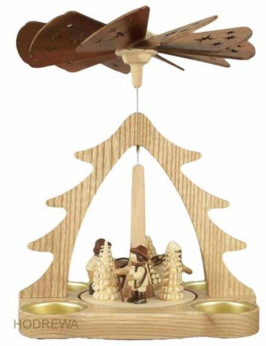 Pyramide waldarbeiter 22cm neu - pyramide,