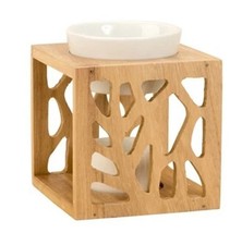 Duftlampe aus Bambus & Keramik