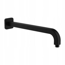 Duscharm 35cm Schwarz Matt