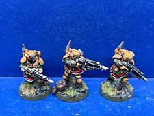 3 Kasrkin des Astra Militarum METALL BEMALT
