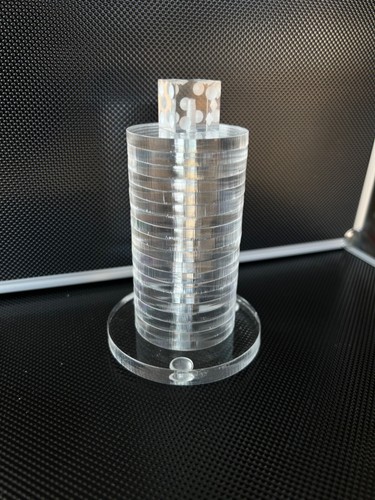 Acryl schockbesteck edles - acryl,