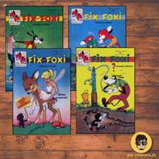 Fix und Foxi 79 - 82 / Comic / ECR-Verlag / Rolf Kauka / SC / Softcover / NEU