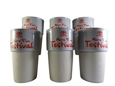 Toyota More Fun Testival 6x Keramik Tassen Mug Cup Tasse Kaffee Becher Küche