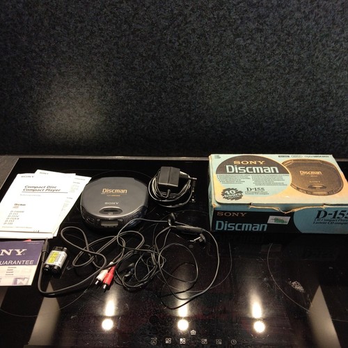 Sony discman 155 - sony, cd