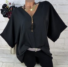 Damen T Shirt Tunika Bluse Top