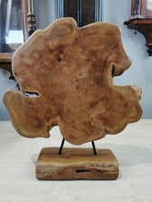 Baumscheibe Holzskulptur Wurzelholz  T7664