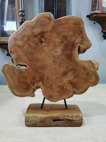 Baumscheibe holzskulptur - baumscheibe,