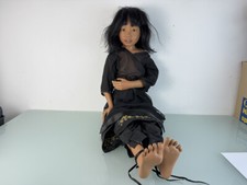Künstlerpuppe Philip Heath Vinyl Puppe 100 cm. Top Zustand  