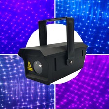 2W Laser Sternenhimmel Projektor Wasserdicht 7 Farben DMX Outdoor Beleuchtung