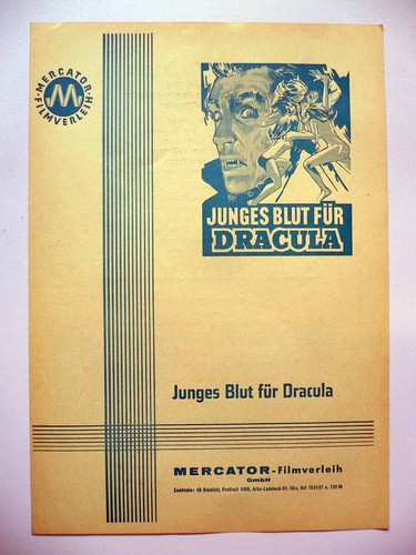 Junges blut für dracula - blut,