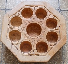 Stein Kerzenständer  (Handgemacht)