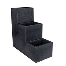 Blumentreppe anthrazit 3er -