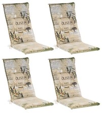 GO-DE Gartenstuhlauflage 4er