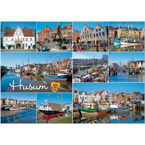 Husum postkarte nordfriesland - husum,
