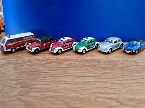 Schuco käfer vw bus - 1:87,