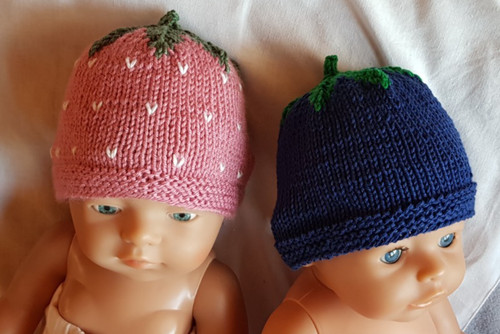 Puppenmütze blaubeere für - puppenmütze, "blaubeere"