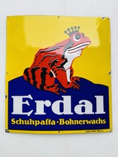 Emailschild erdal schuhpasta - emailschild,