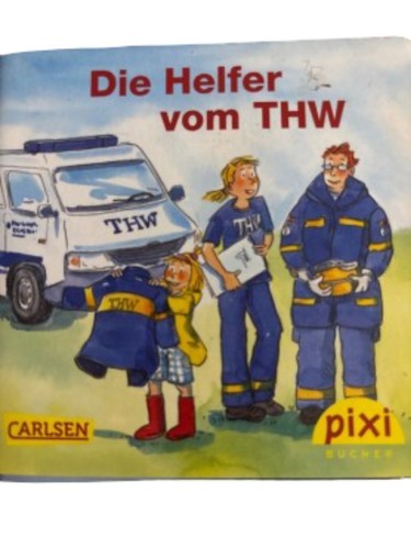 Pixi buch thw - thw, fahrzeuge