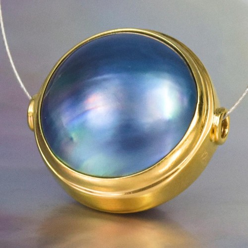 Perle blaue mabe - perle,