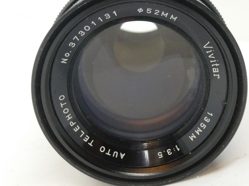 Vintage tele vivitar 135mm 1 - 135mm, f