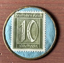 Antik Briefmarkenkapsel