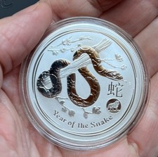 1 OZ Silber Lunar II Schlange