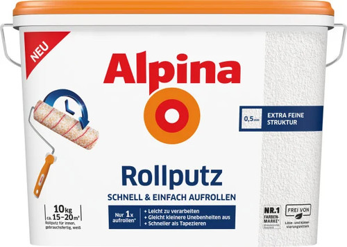 Alpina rollputz 5 mm - alpina, 10