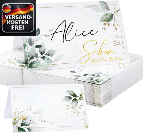 Tischkarten hochzeit - tischkarten,