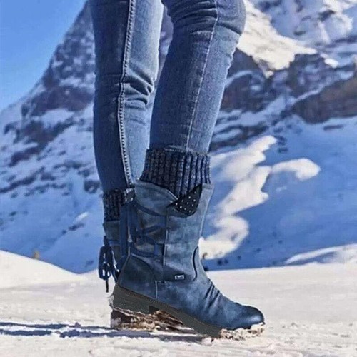 Winter damen stiefeletten - stiefeletten, warm