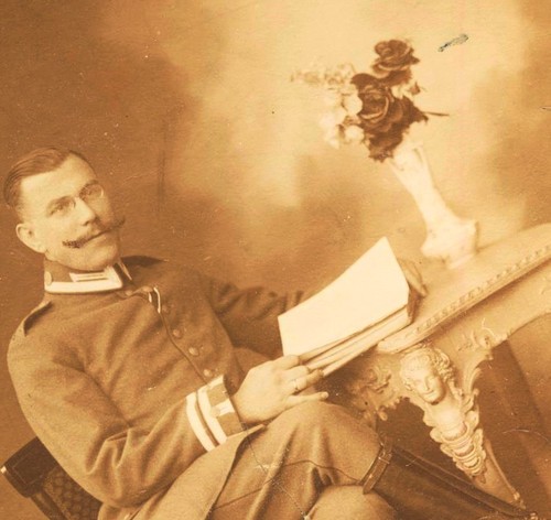 Historic photograph soldier - historic, of