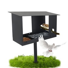 Vogelhaus mit Ständer aus