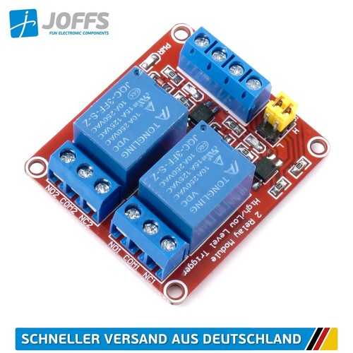 Kanal 12v relais modul mit - 2-kanal,
