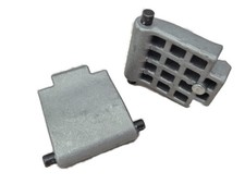 Gegenplatte passend für ATIKA Gartenhäcksler GHD 2800 LHF 2800 ALF 2800 ATH 2500