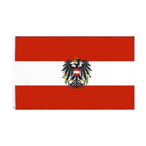 österreich fahne mit adler - fahne,