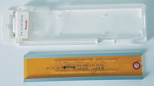 Schriftschablone